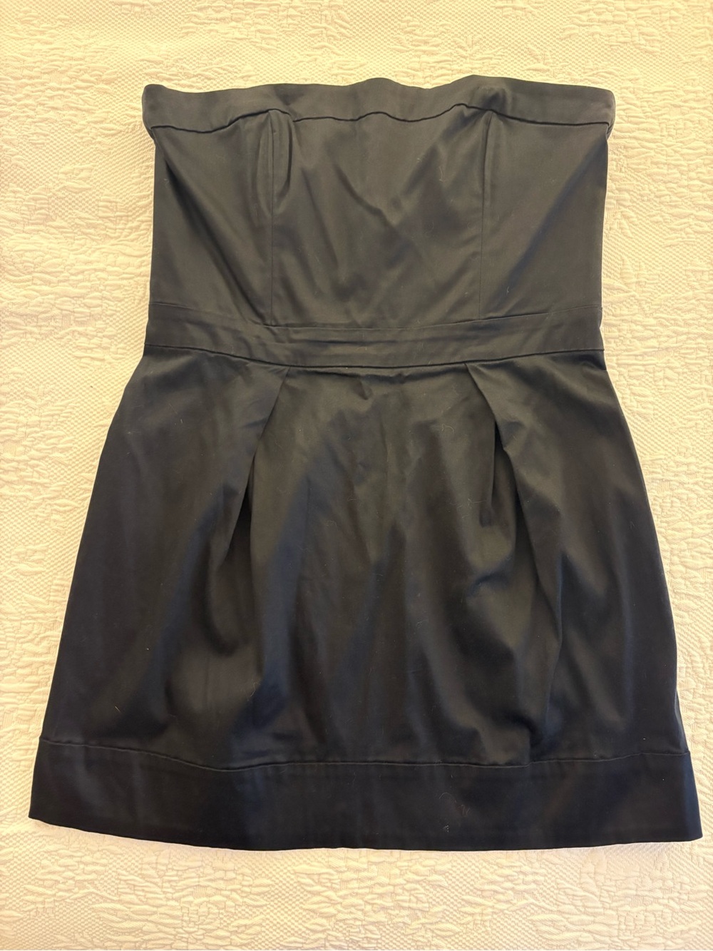French Connection Strapless Black Dress